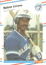 1988 Fleer Baseball Cards      117     Nelson Liriano